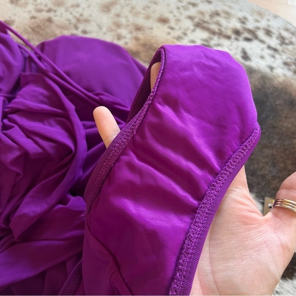 SPANX Ruched Slimming Shapewear One Piece Swimsuit in Purple Size‎ 14 - Picture 6 of 6